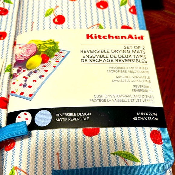 NWT Kitchen Aid Bundle! Cherry design. Price includes all three sets! - Picture 3 of 5